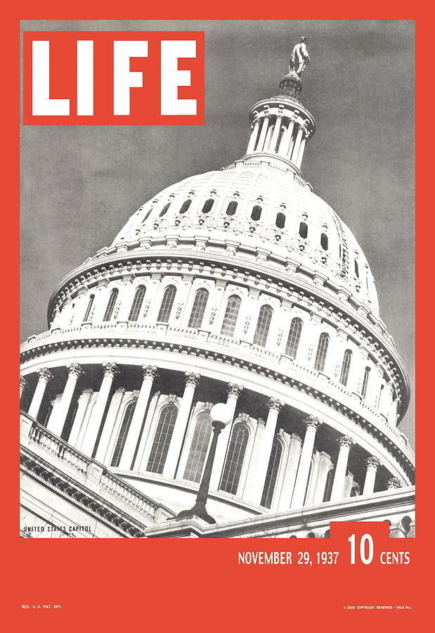 Cover Photograph - LIFE Cover: November 29, 1937 by Margaret Bourke-white