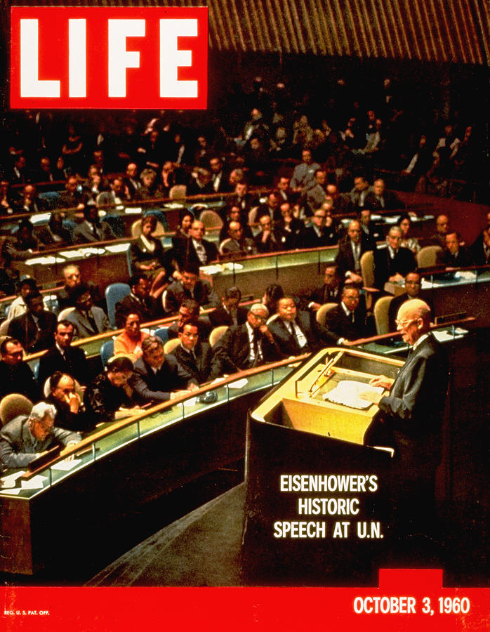 Politician Photograph - LIFE Cover: October 3, 1960 by Ralph Crane
