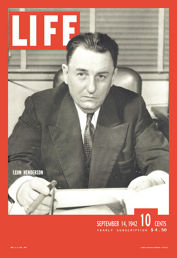 Government Photograph - LIFE Cover: September 14, 1942 by Thomas D. Mcavoy