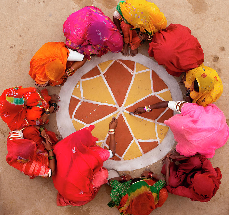 Life In A Small Rajasthan Village, India Photograph by Mint Images - Art Wolfe Life In A Small Rajasthan Village, India Photograph by Mint Images - Art Wolfe