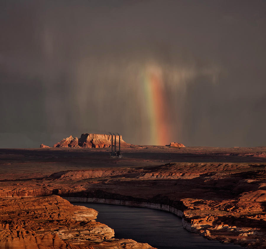 Life Is Like A Rainbow Photograph by Yvette Depaepe