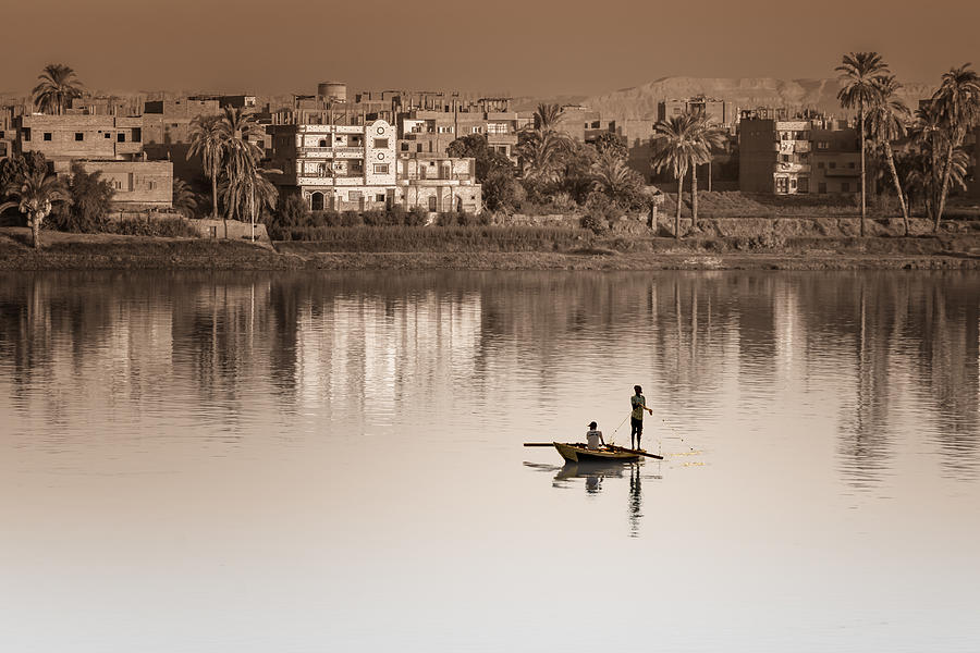Life On The Nile #4 Photograph by Jennifer Chen
