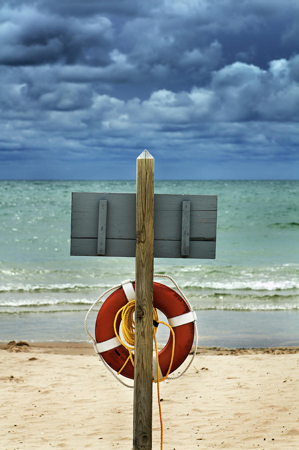 Life Saver On Duty Photograph by Yinyang