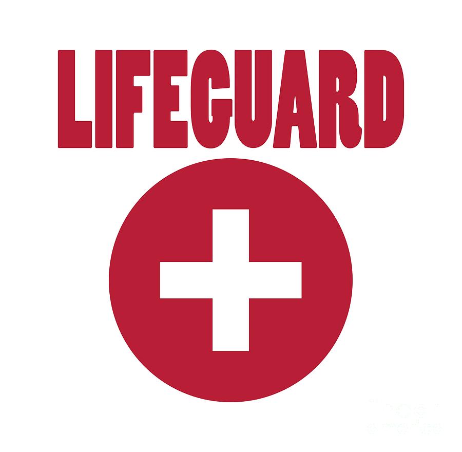 Lifeguard Apparel, lifeguard tshirt, lifeguard t shirt, lifeguard t shirt Mens, Pool Safety T shirt, Digital Art by David Millenheft