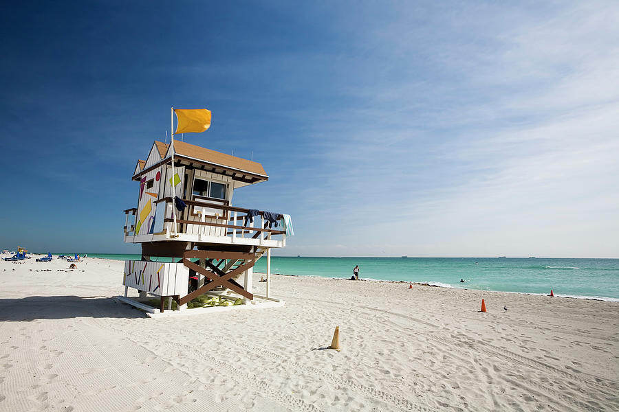 Lifeguard Station, Miami Beach Photograph by Stevegeer