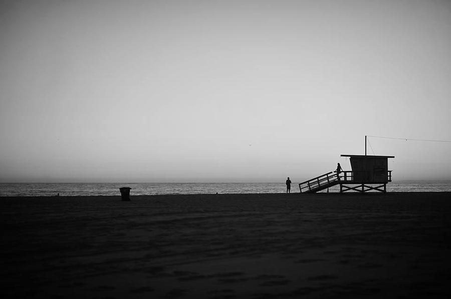 Lifeguard Tower In Santa Monica Photograph by Stephen Albanese Lifeguard Tower In Santa Monica Photograph by Stephen Albanese