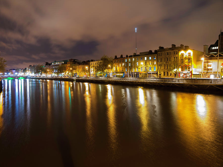 Liffey River, Dublin Ireland Photograph by Bradley L. Cox