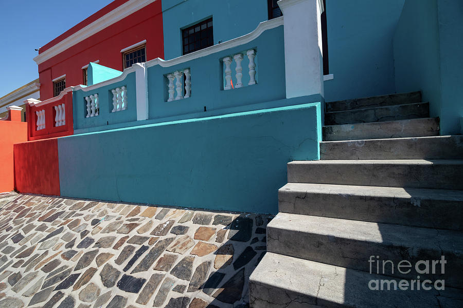 Light and Shadow in Bo-Kaap Photograph by Eva Lechner