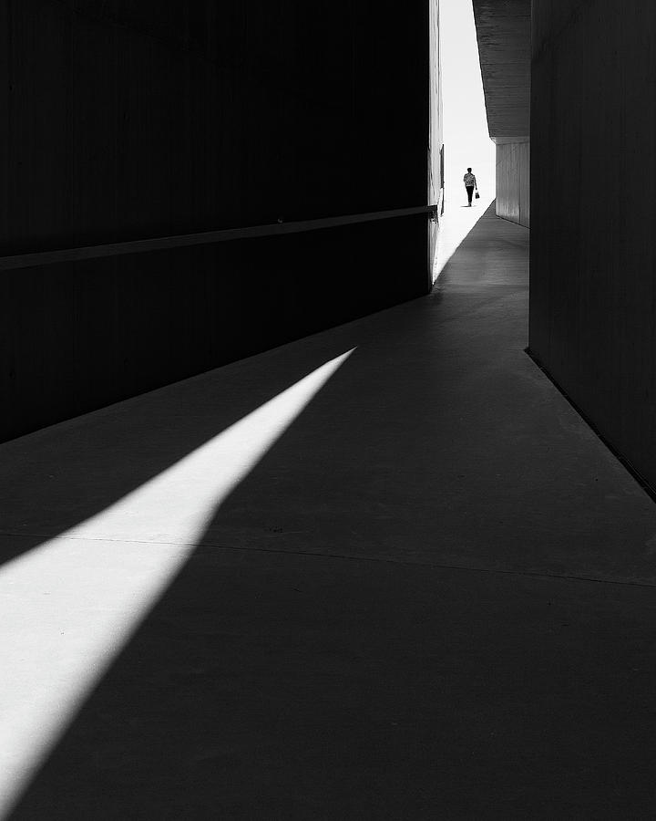 Black And White Photograph - Light And Shadow by Olavo Azevedo