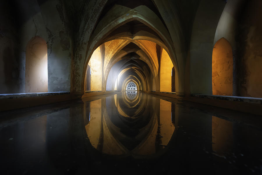 Sevilla Photograph - Light And Water by Jorge Ruiz Dueso