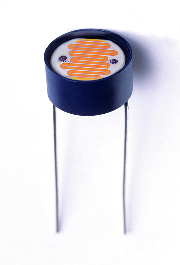 Light-dependent Resistor Photograph by Martyn F. Chillmaid/science Photo Library