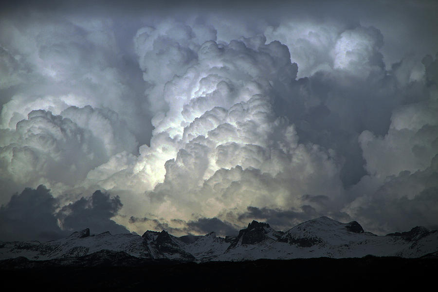 Light In Cloud Photograph by Edward R Wisell