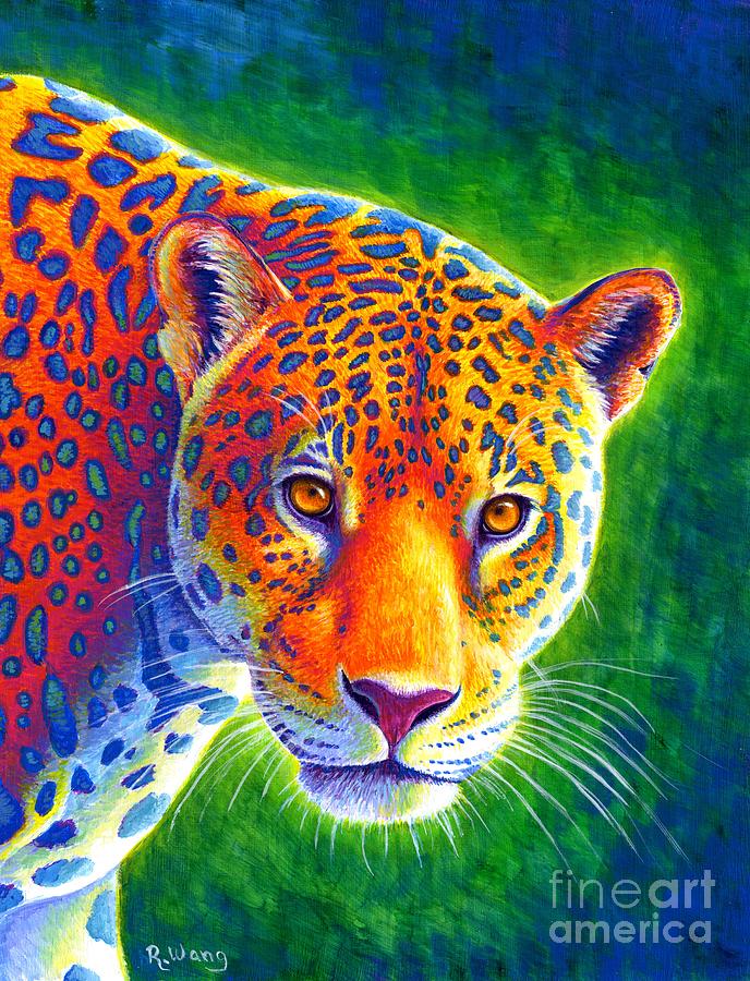 Light in the Rainforest - Jaguar by Rebecca Wang Light in the Rainforest - Jaguar by Rebecca Wang