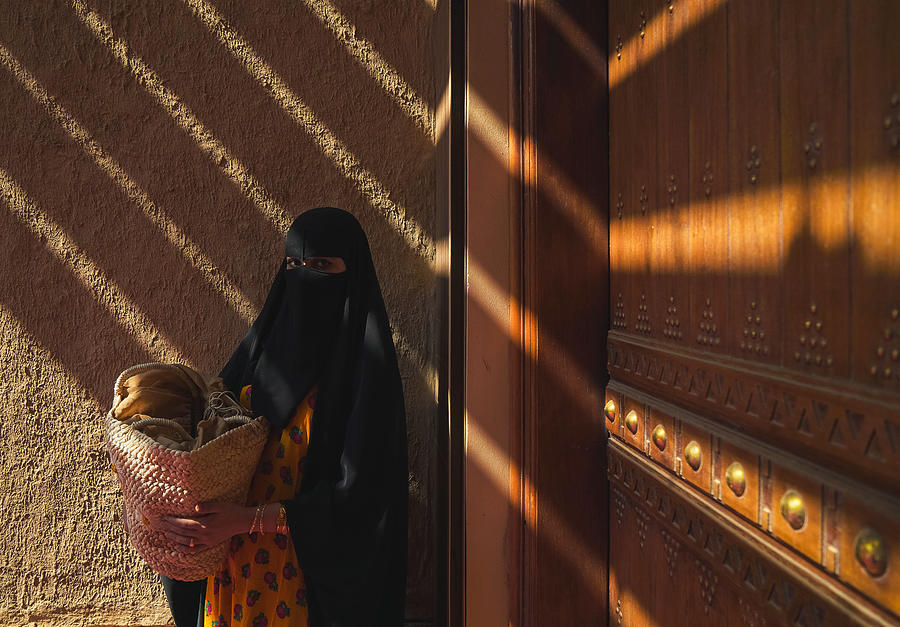 Street Photograph - Light Lines by Nasser Al-nasser