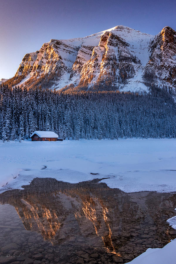 Light Of Lake Louise Photograph by Ariel Ling