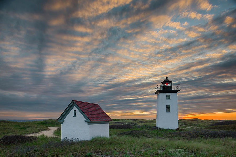 Lighthouse Photograph - Light Ripples by Michael Blanchette Photography