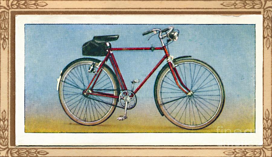 Light Roadster Bicycle Drawing by Print Collector