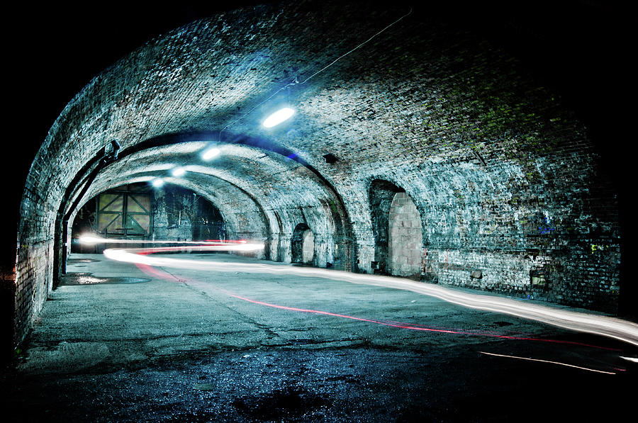 Light Trail Intunnels Photograph by Photo By Stuart Gleave