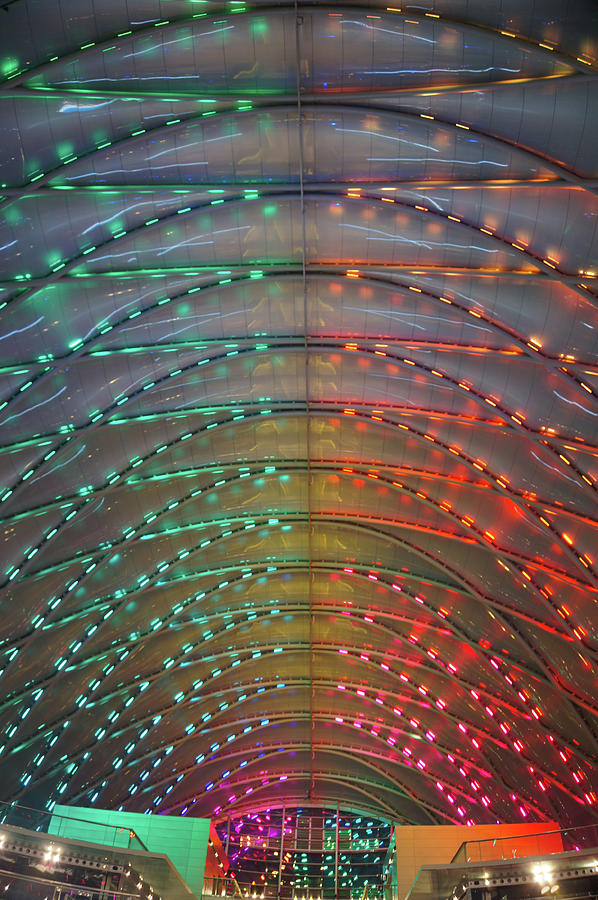 Lighted Glass Dome At The Artic by Art Spectrum Lighted Glass Dome At The Artic by Art Spectrum