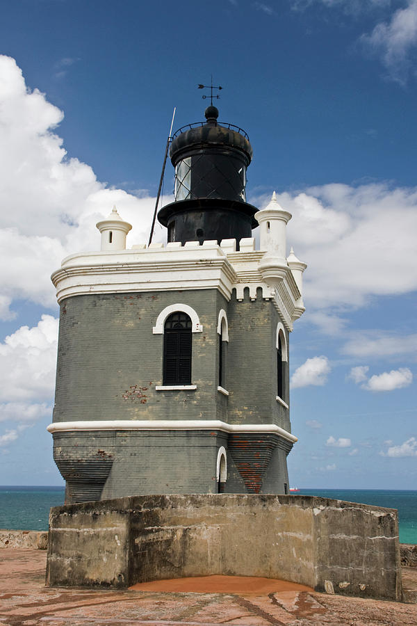 Lighthouse #4 at Castillo San Felipe del Morro, Old San Juan, Puerto ...