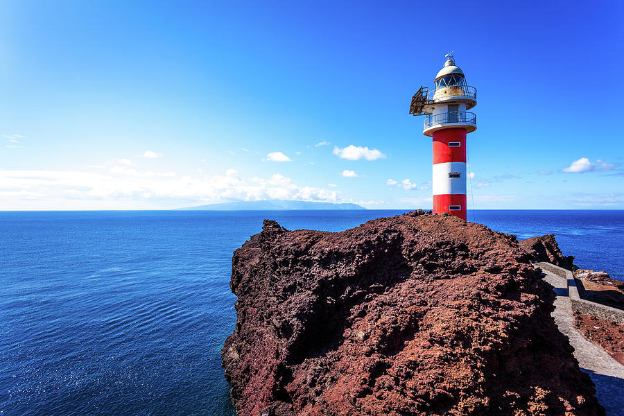 Lighthouse And Ocean In Canary Islands Photograph by Zodebala