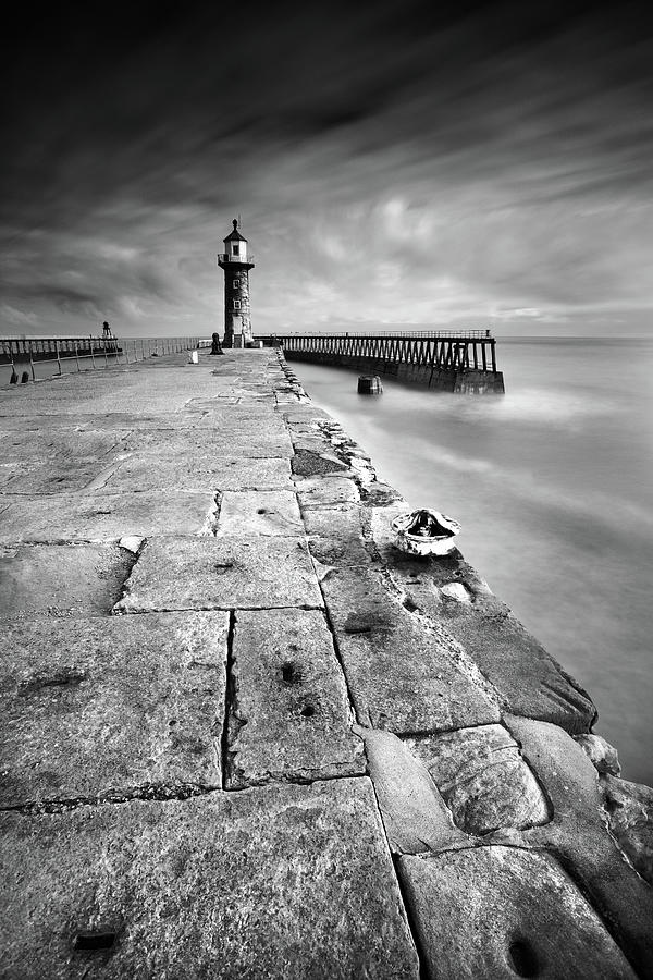 Black And White Photograph - Lighthouse by Andy Freer