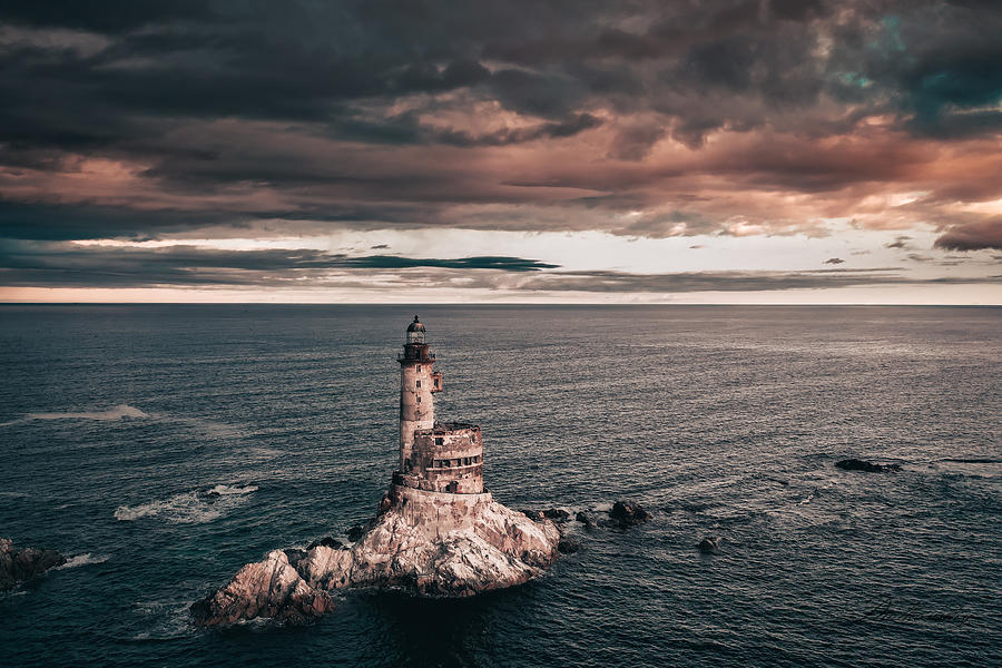 Lighthouse Aniva Photograph by Igor Dydkovskiy