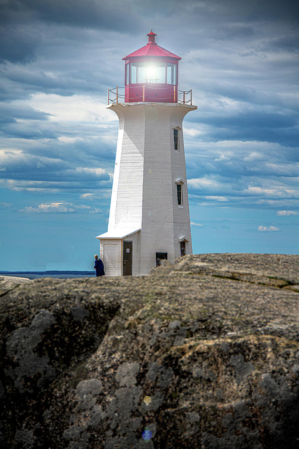 Lighthouse at Peggys Cove 1 Photograph by Patrick Boening