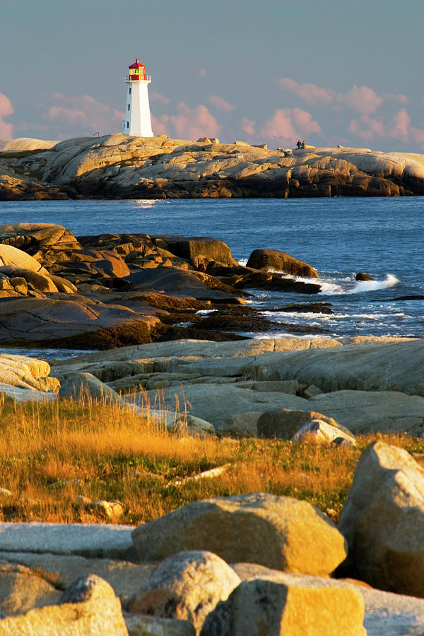 Lighthouse At Peggys Cove 2 Photograph by Dmathies