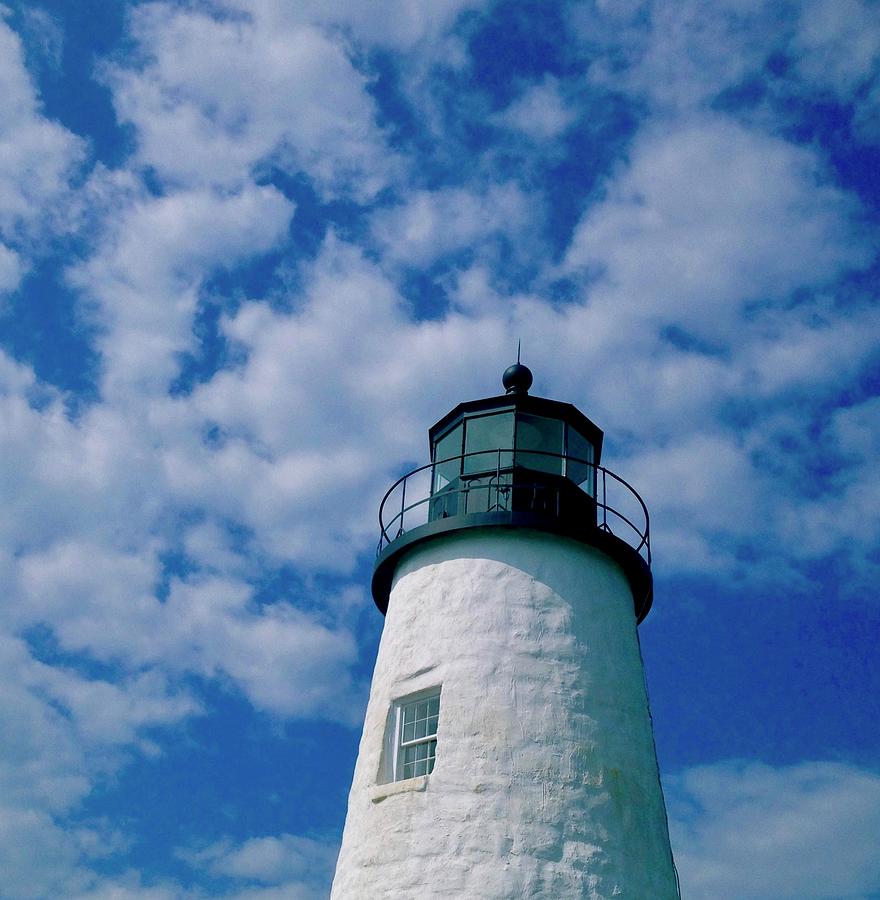 Lighthouse at Pemaquid Photograph by Debra Grace Addison