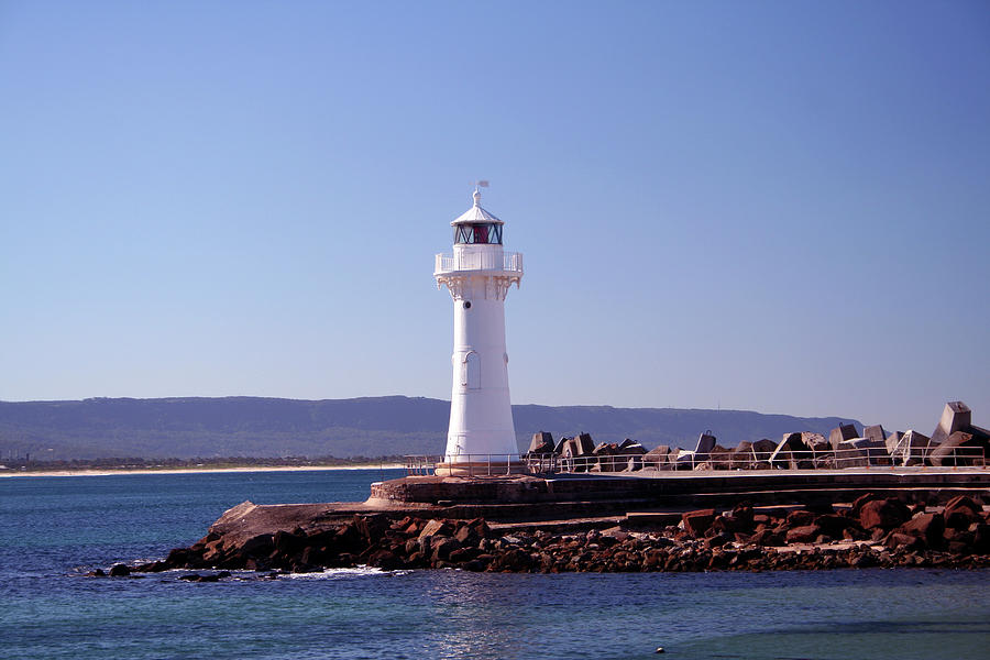 Lighthouse At Wollongong Photograph by Chrisho