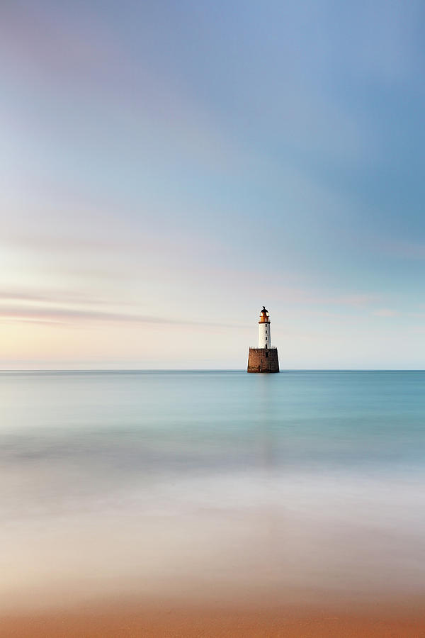 Lighthouse Photograph - Lighthouse Blues by Grant Glendinning