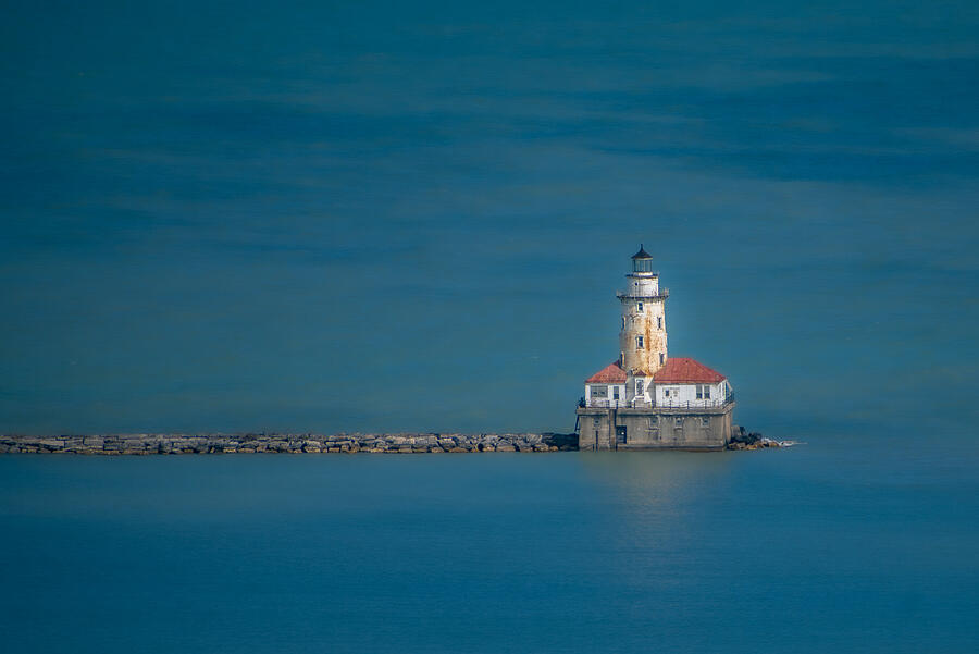 Lighthouse Chicago Photograph by Marek Lapa