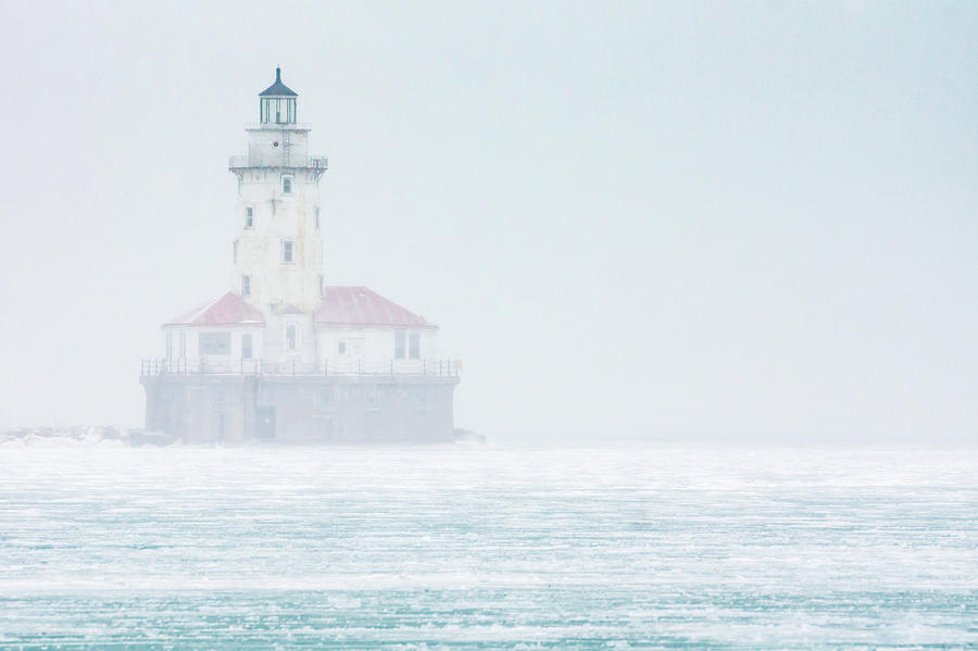Lighthouse in the Mist Photograph by Framing Places