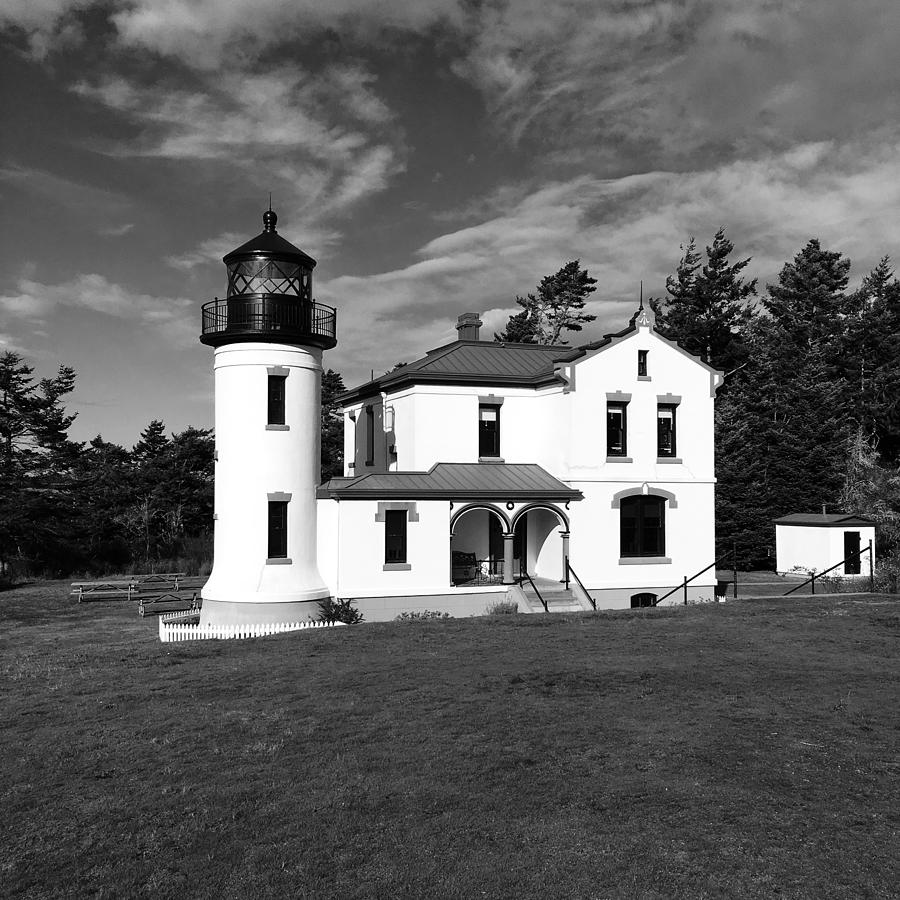 Admiralty Head Lighthouse Photograph by Jerry Abbott