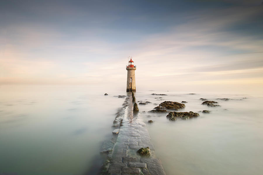 Lighthouse Photograph by Jose Beut