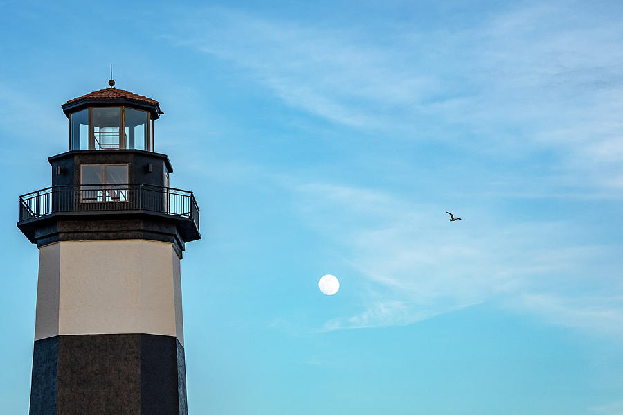 Lighthouse Moon by Ree Reid Lighthouse Moon by Ree Reid
