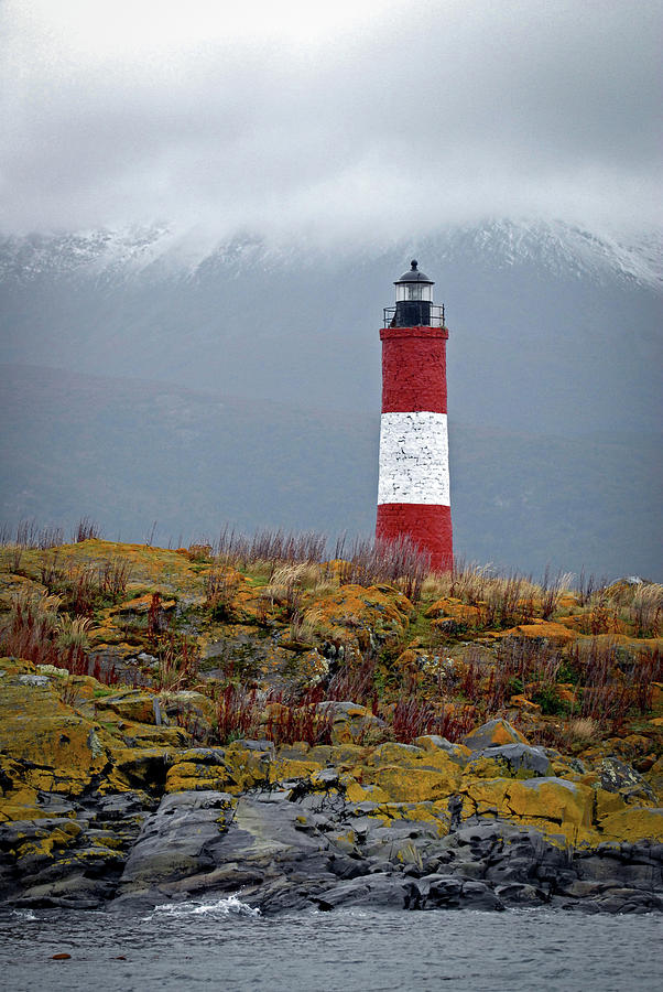 Lighthouse on Beagle Channel Photograph by Mark Duehmig