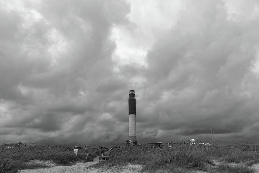 Lighthouse On Oak Island Photograph