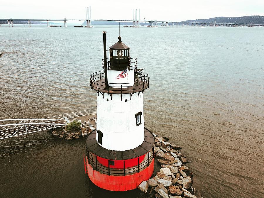 Lighthouse on the Hudson  Photograph by Natalia Baquero
