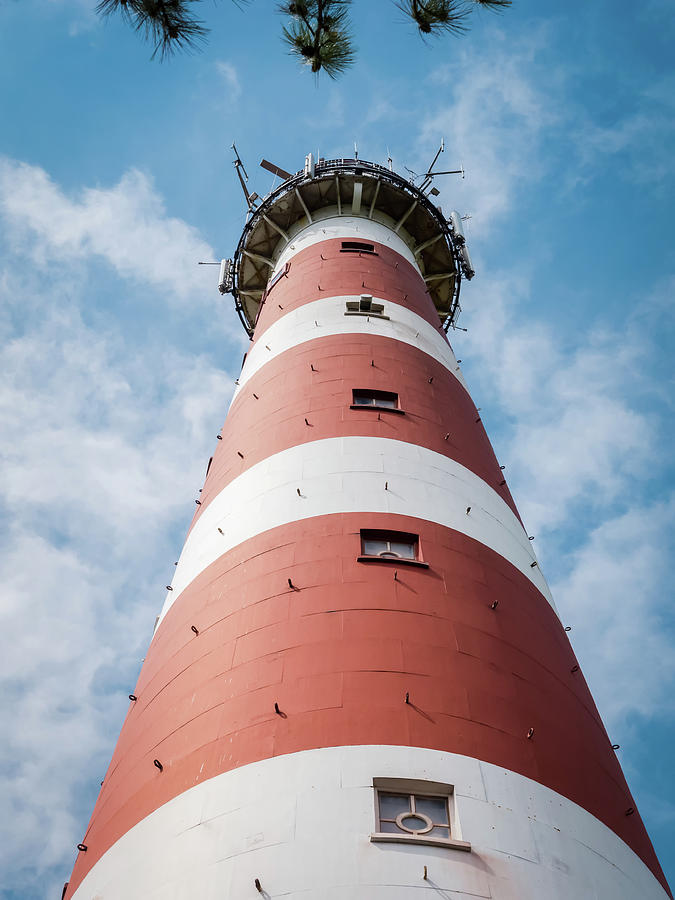 Lighthouse on the island of Ameland Photograph by Tosca Weijers