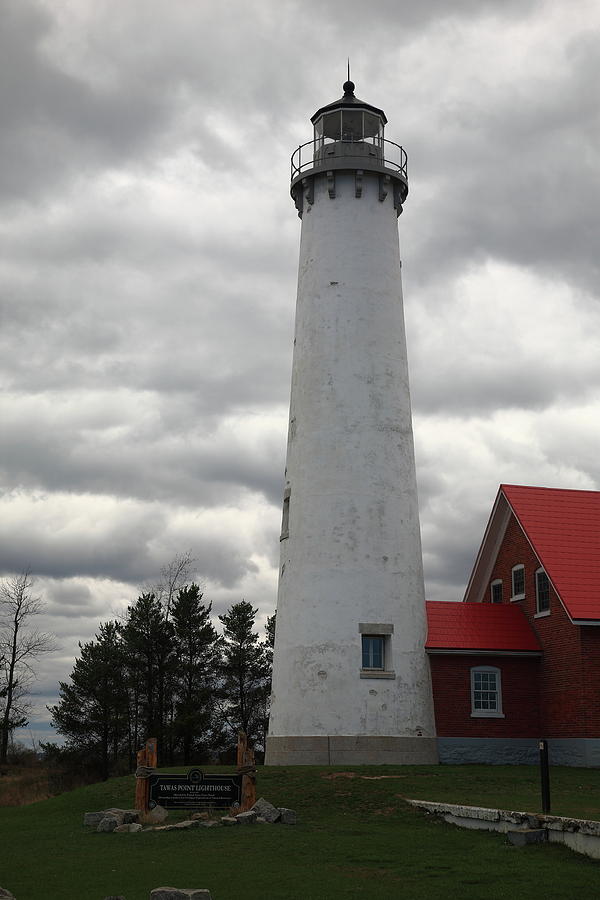 Lighthouse - Tawas Point Michigan 2 Photograph by Frank Romeo