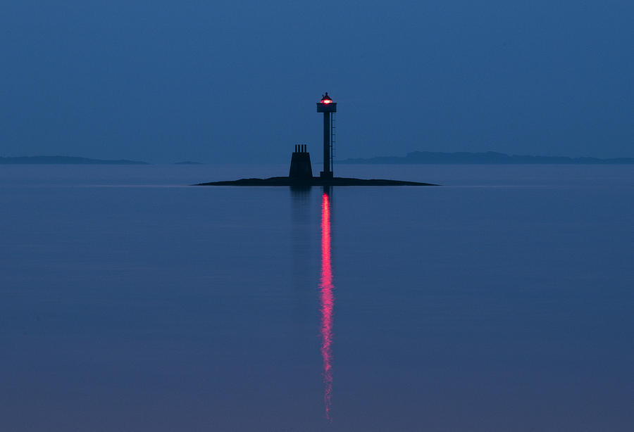 Lighthouse Photograph by Viggo Johansen