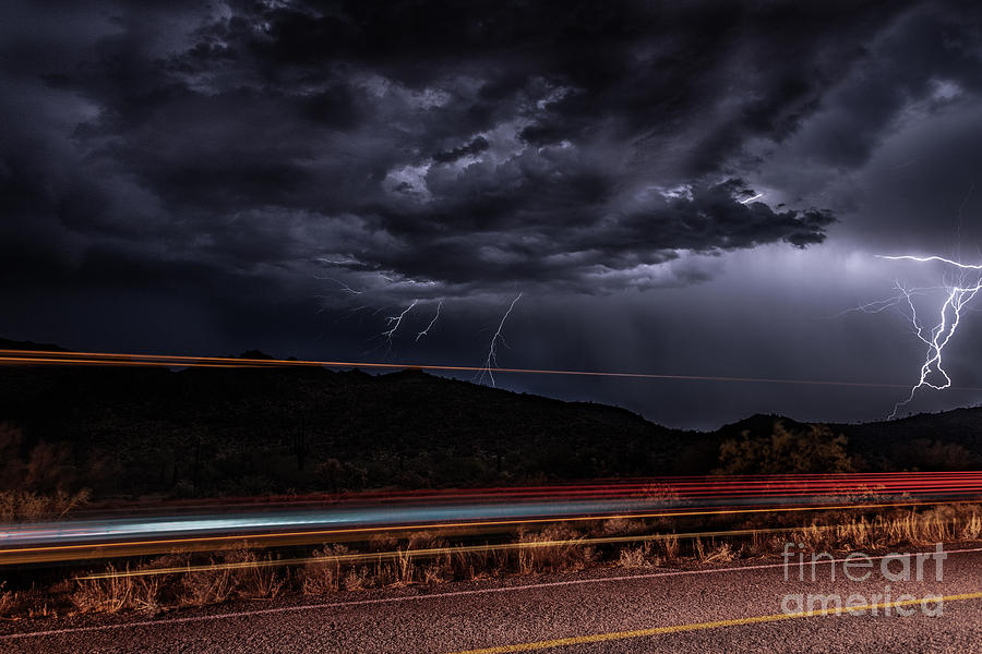 Lighting on Lightning Photograph by Lisa Manifold