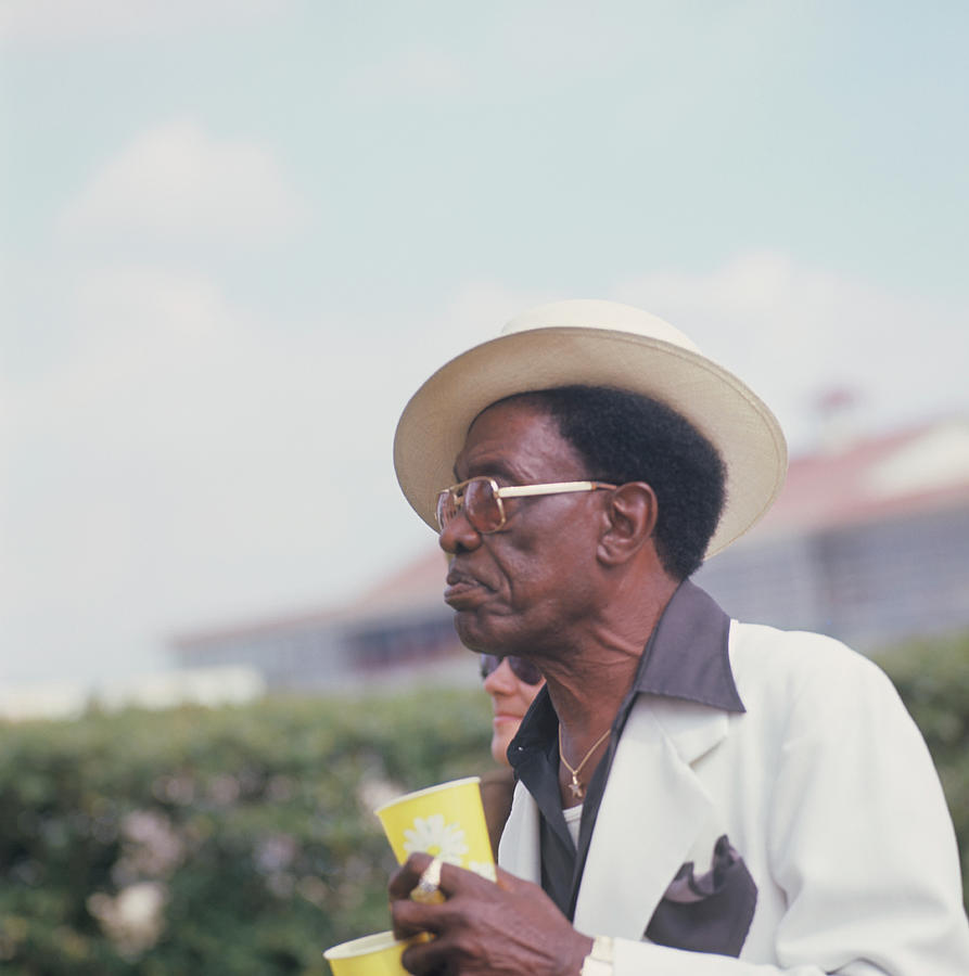 Lightnin Hopkins At The New Orleans Photograph by David Redfern