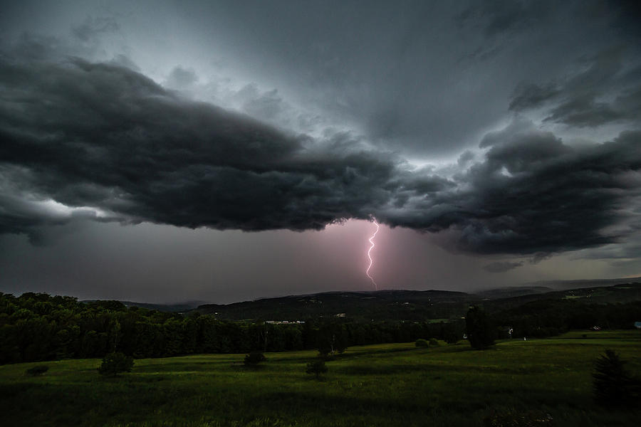 Lightning a Storm Photograph by Tim Kirchoff