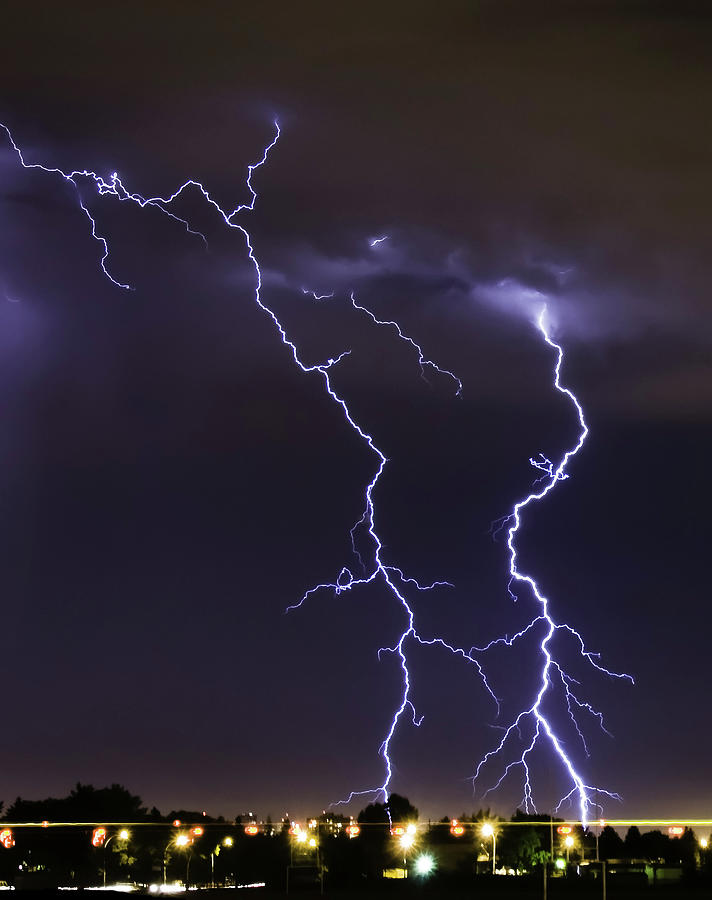 Lightning Photograph by Ardeona Photography - Steve Osborne (photographer)