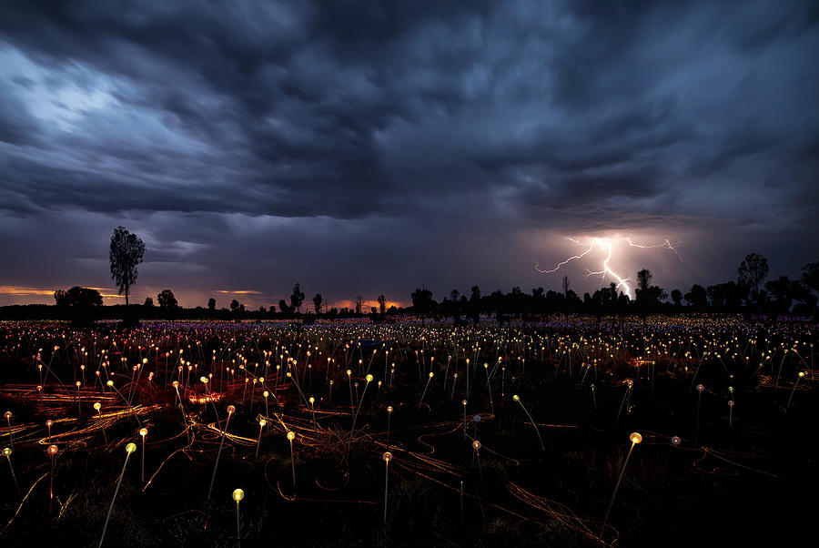 Lightning Crashes Photograph by Ashley Sowter