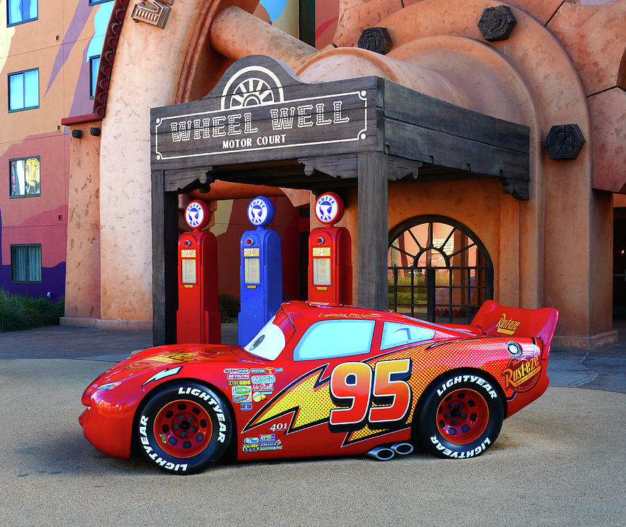 Lightning McQueen and Art of Animation Photograph by David Lee Thompson