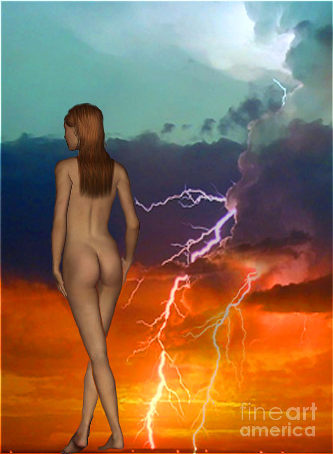 Lightning nude